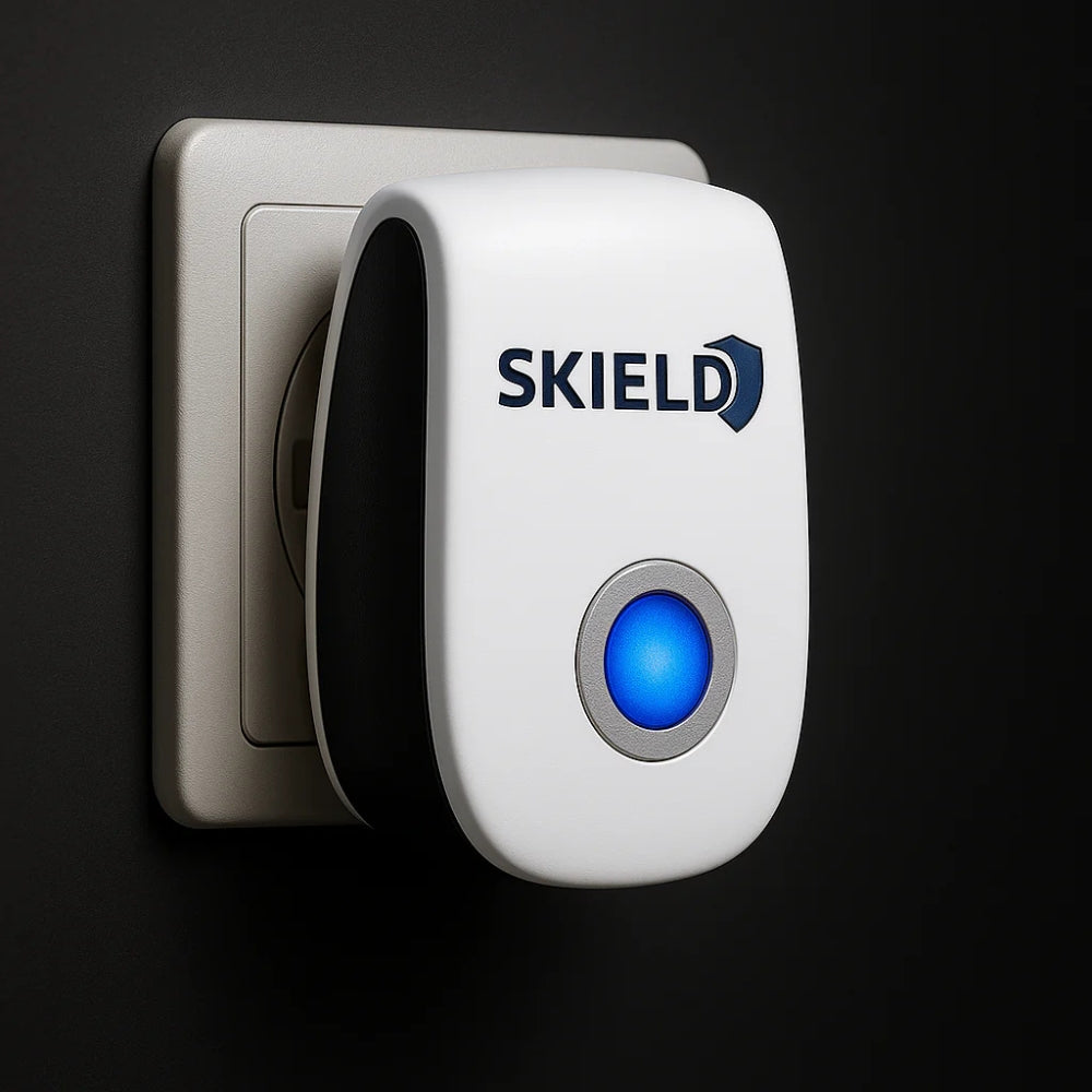 BugShield Ultrasonic Protection Against Mites, Fleas, Bedbugs & Mosquitoes