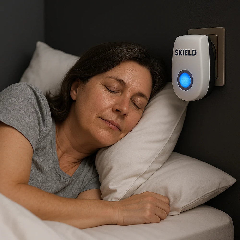 BugShield Ultrasonic Protection Against Mites, Fleas, Bedbugs & Mosquitoes